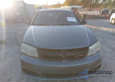 2013 Dodge Avenger Se из США, поврежденный, VIN 1C3CDZAB6DN575724